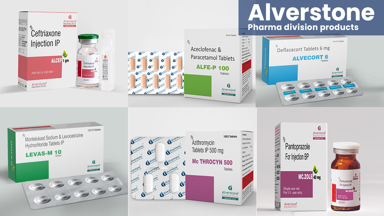 Alverstone Pharma division Products